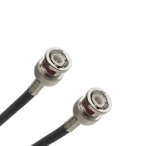 Remington Industries RG-223 Coaxial Cable Assembly w/BNC (Male) to BNC (Male) Connectors, 50 Ohm Impedance, 1 ft Length R-CX-1300-12 - main